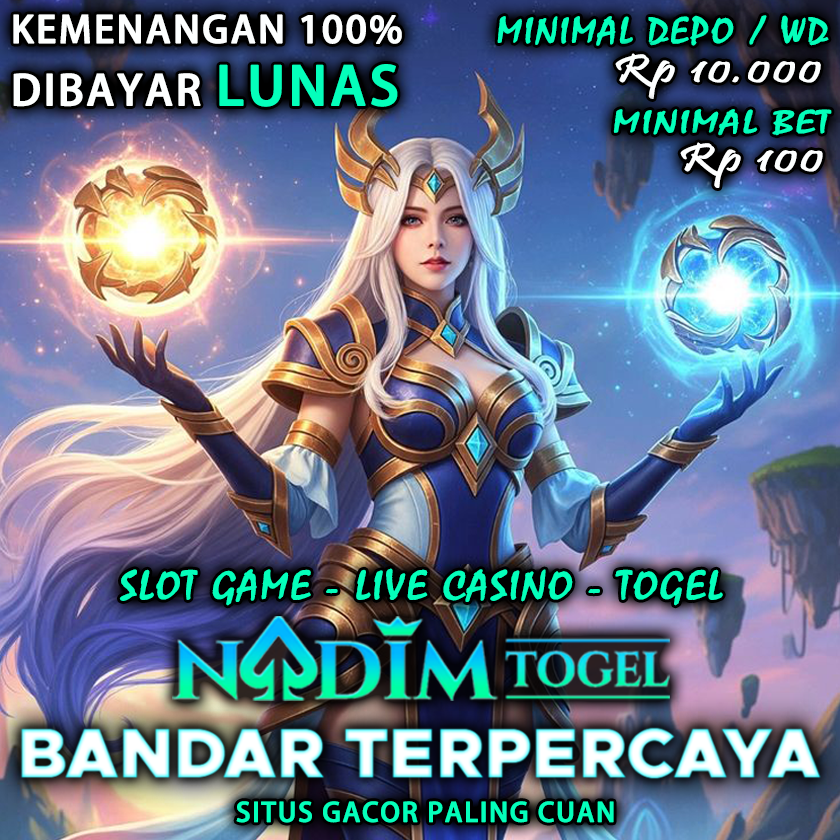 NADIMTOGEL - Bandar Toto Macau dan Slot Gacor Banjir Jackpot Setiap Hari